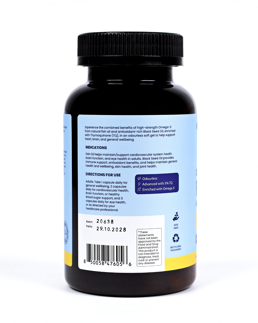 Fish Oil & Black Seed Oil TQ+