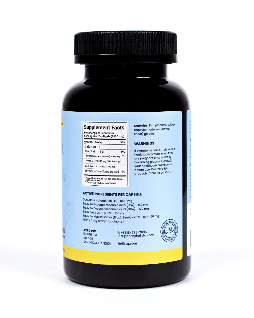 Fish Oil & Black Seed Oil TQ+